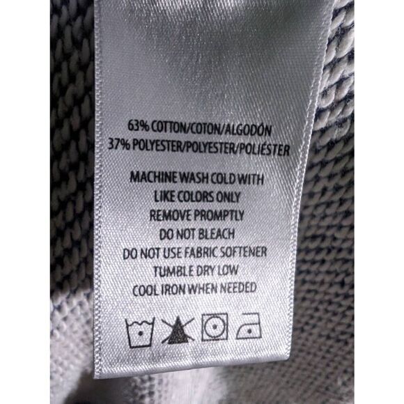 Marc New York Blue Long Sleeve Hooded Tunic Cover Up Possible Size Medium - Picture 4 of 6